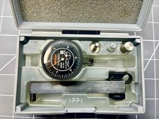 Mitutoyo 513-442-06 Dial Test Indicator Set .0005" Range .060" Black Face Japan
