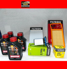 KIT TAGLIANDO FIAT 500L 500X  1.3 MULTIJET DIESEL EURO 6 MOTUL 0W30 + KIT FILTRI