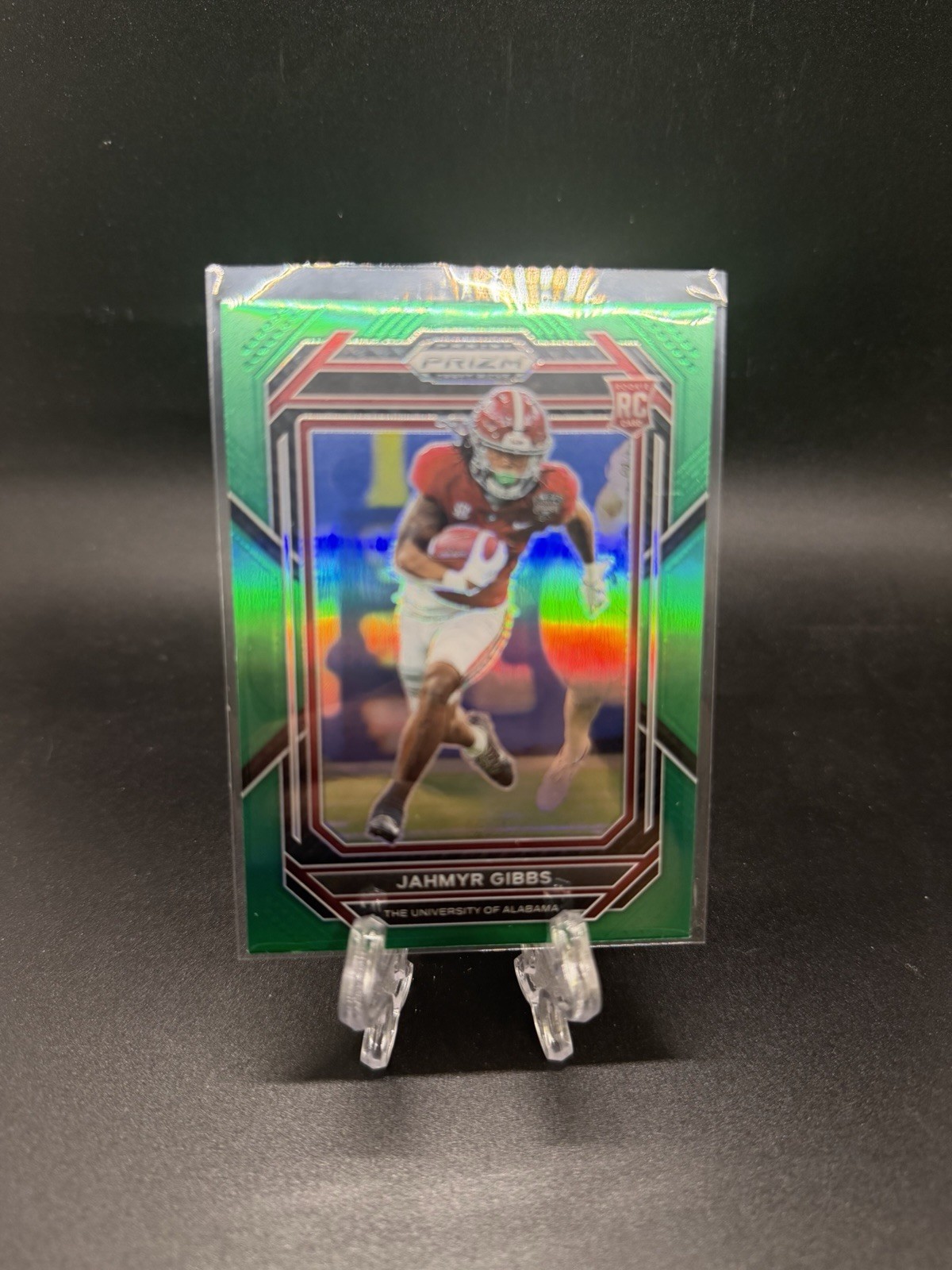 2023 Panini Prizm Draft Picks - Jahmyr Gibbs #116 Green Prizm (RC) A00765