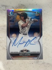Maui Ahuna 2023 Bowman Draft Chrome #CDA-MAH