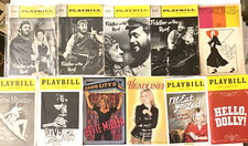 Bette Midler Lot Of 11 Playbills From Fiddler to Divine Miss M to Hello Dolly