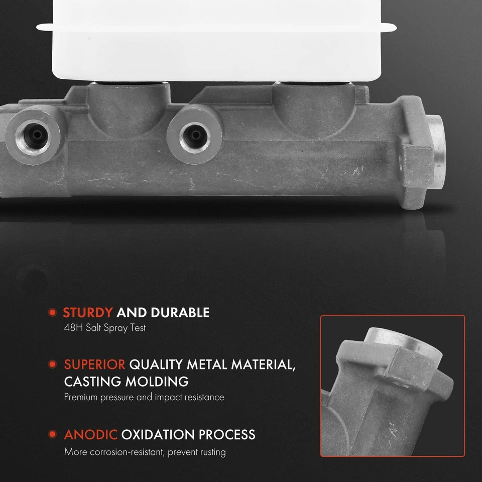 Brake Master Cylinder w/ Reservoir for Chrysler Cordoba Dodge Diplomat Plymouth - Image 2 of 4