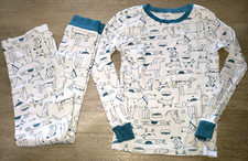CARTERS BOYS PAJAMAS gray PUPPY DOGS JADE 2 PC SET size 10 CUTE MOM 