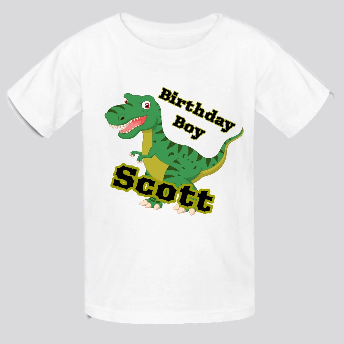birthday boy dinosaur shirt