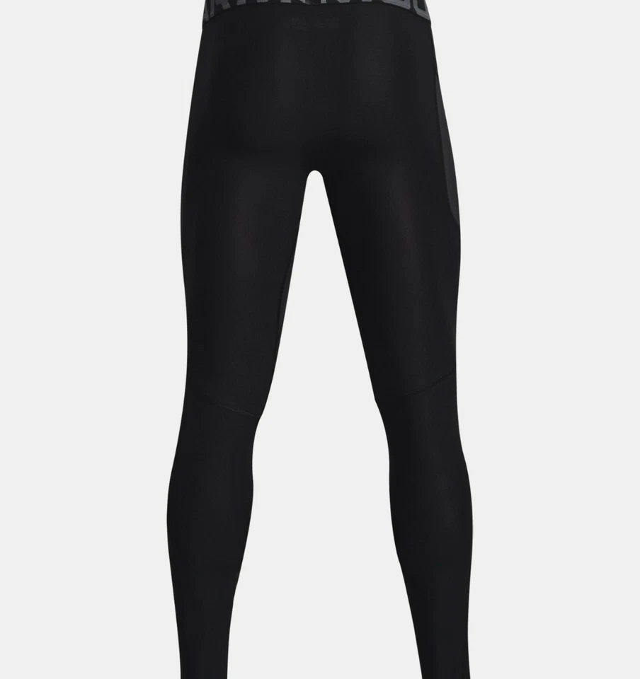 Under Armour Men's HeatGear Compression Leggings, Tights Black or White 1361586 - Image 4 of 4
