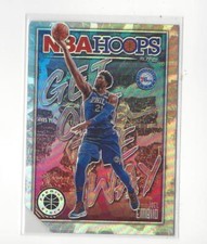 2019-20 Hoops Premium Stock Get Out the Way Silver Holo #10 Joel Embiid 76ers