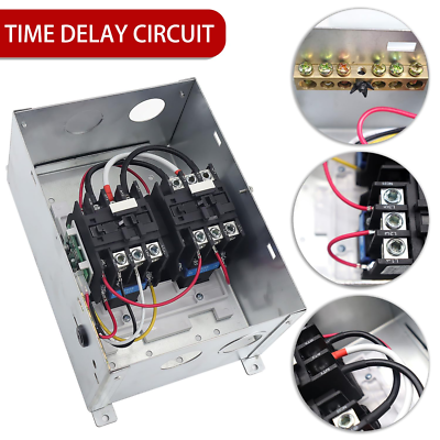 50 Amp Automatic Transfer Switch for RVs & Speedboats, 120/240 VAC