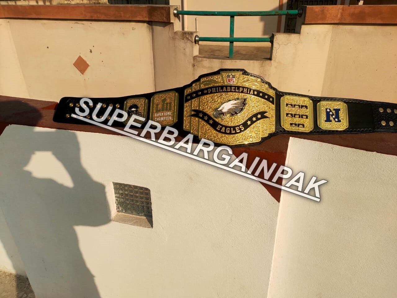 Philadelphia Eagles Super Bowl NFL championship belt 4mm Zinc