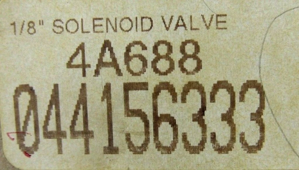 NEW GRAINGER 4A688 SOLENOID VALVE 044156333 - Image 3 of 3