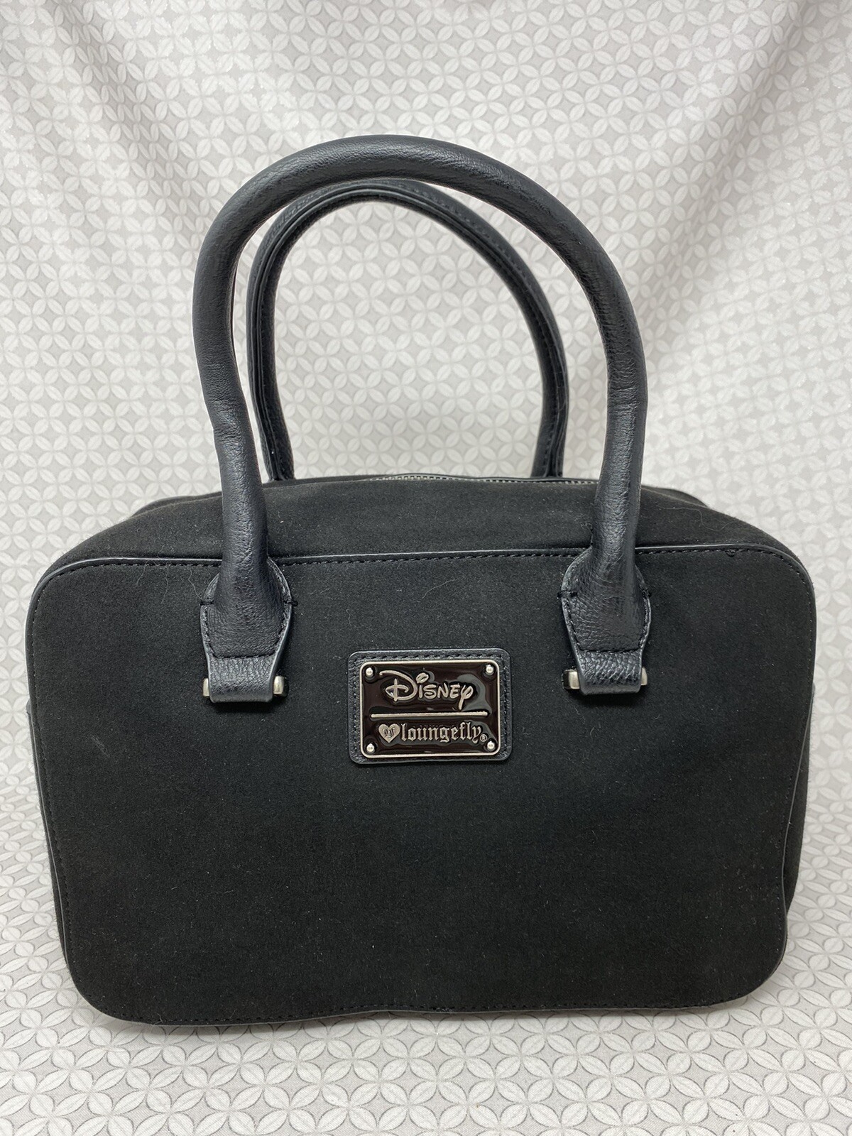 Loungefly Disney Villain patch Duffle Satchel purse B… Gem