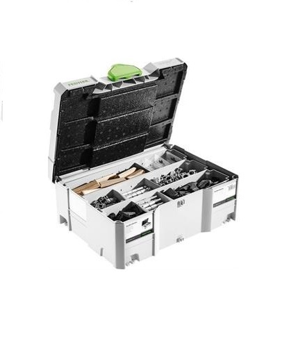 ASSORTIMENTO DI GIUNZIONI DOMINO SV-SYS D14 FESTOOL 201353 X DOMINO XL DF 700