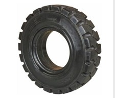 Forklift Pneumatic Tire 5.00x8 Solid Rubber Durable Heavy Duty Replacement