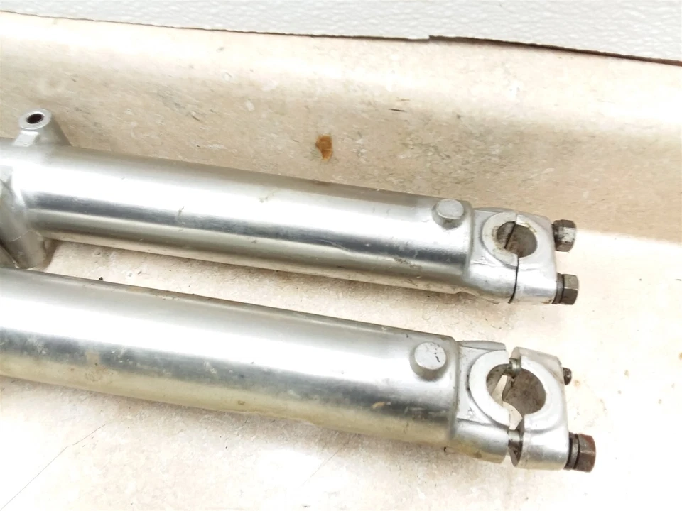 Suzuki TM TM400 TM250 OEM Front Forks Pair 1970s PA RP- - Image 2 of 4