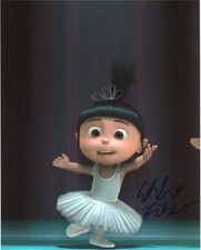 Elsie Fisher Despicable Me Autographed Signed 8x10 Photo COA #J1