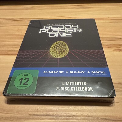 Ready Player One | Limitiertes 3D + 2D Blu-ray Steelbook - NEU
