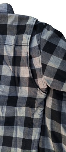 Motorbike Motorcycle Lumberjack Waterproof Flannel Kevlar Lined Shirt CE Armour - Picture 23 of 61