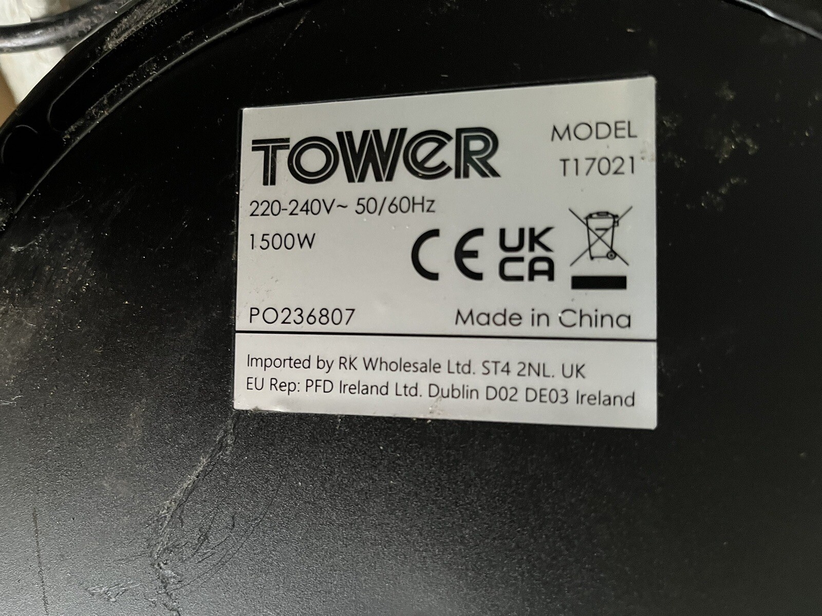 tower air fryer eBay