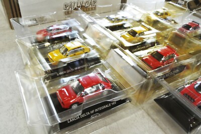 CMs ラリーカーコレクション LANCIA Special color ver CM's 1/64 Rally Car Collection Lancia Special Color Edition 12 lot