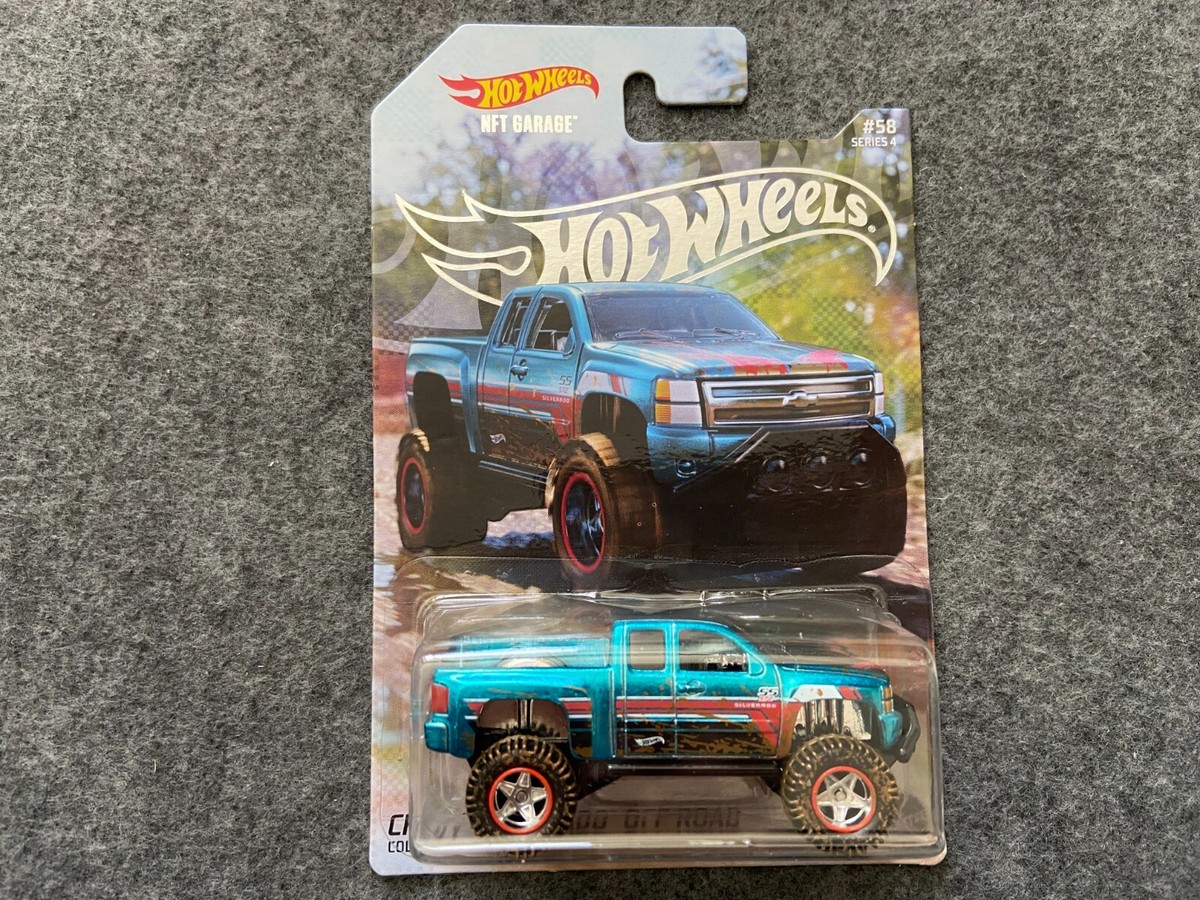 Chevy Silverado Off Road NFTGarage Hot Wheels Series 4 Mud