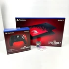 PS5 Marvel's Spider-Man 2 Limited Edition DualSense Controller and Console Cover