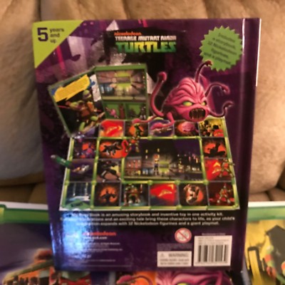 Teenage Mutant Ninja Turtles My Busy Books w Figurines & Playmat