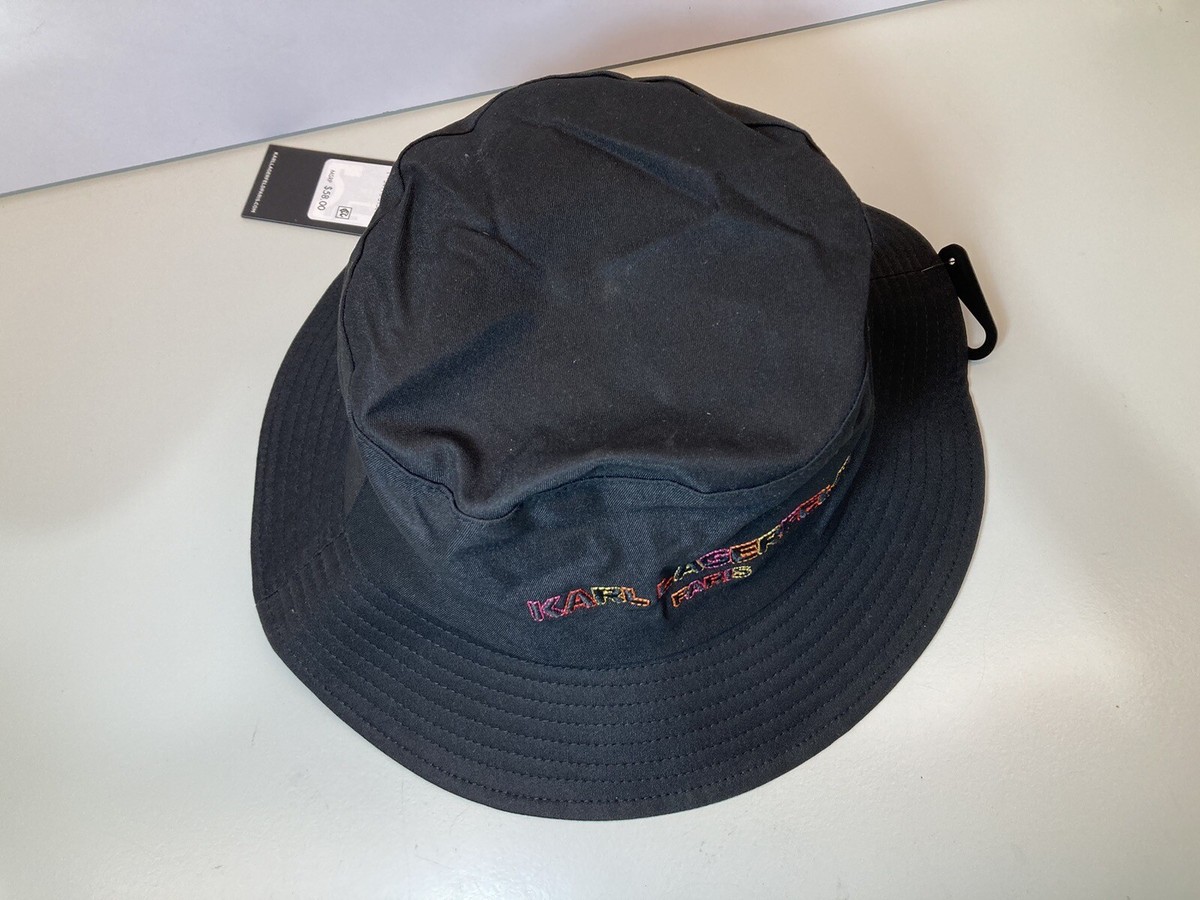 Karl Lagerfeld Bucket Women /Men Unisex Black HAT Brand New  display picture 1