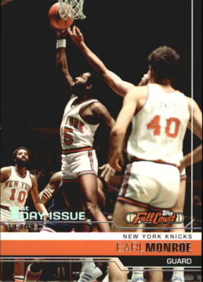 2006-07 Topps Full Court First Day Issue #87 Earl Monroe /429 - NM-MT