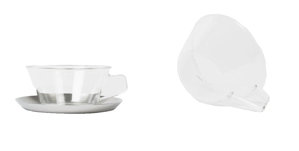 Tazas de té de vidrio Contemporáneo