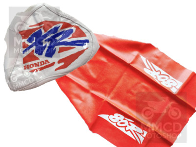   Seat cover and Tank Cover for Honda XR80R xr 80 design 94 orange fast ship
