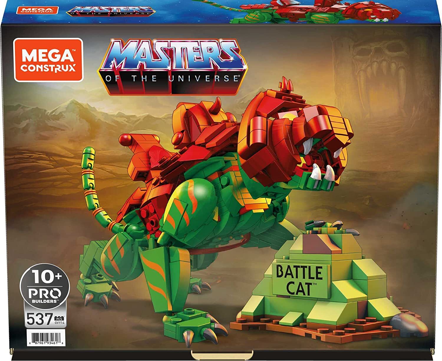 Figurine Tigre de Combat Maîtres de l'Univers en briques de collection
