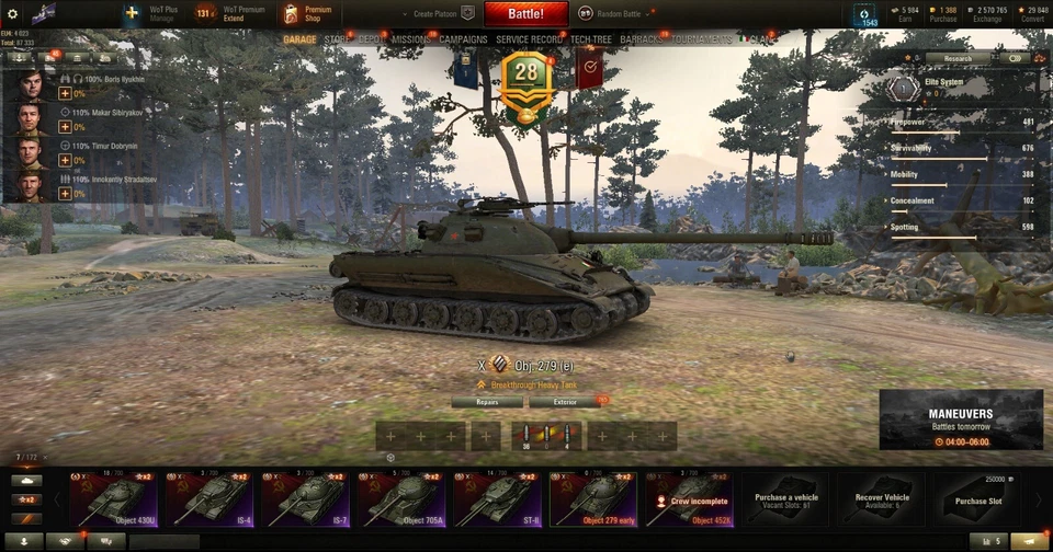 WoT | World of Tanks | Object 260 + Object 279 early | PERSONAL MISSION | EU NA - Image 3 of 4