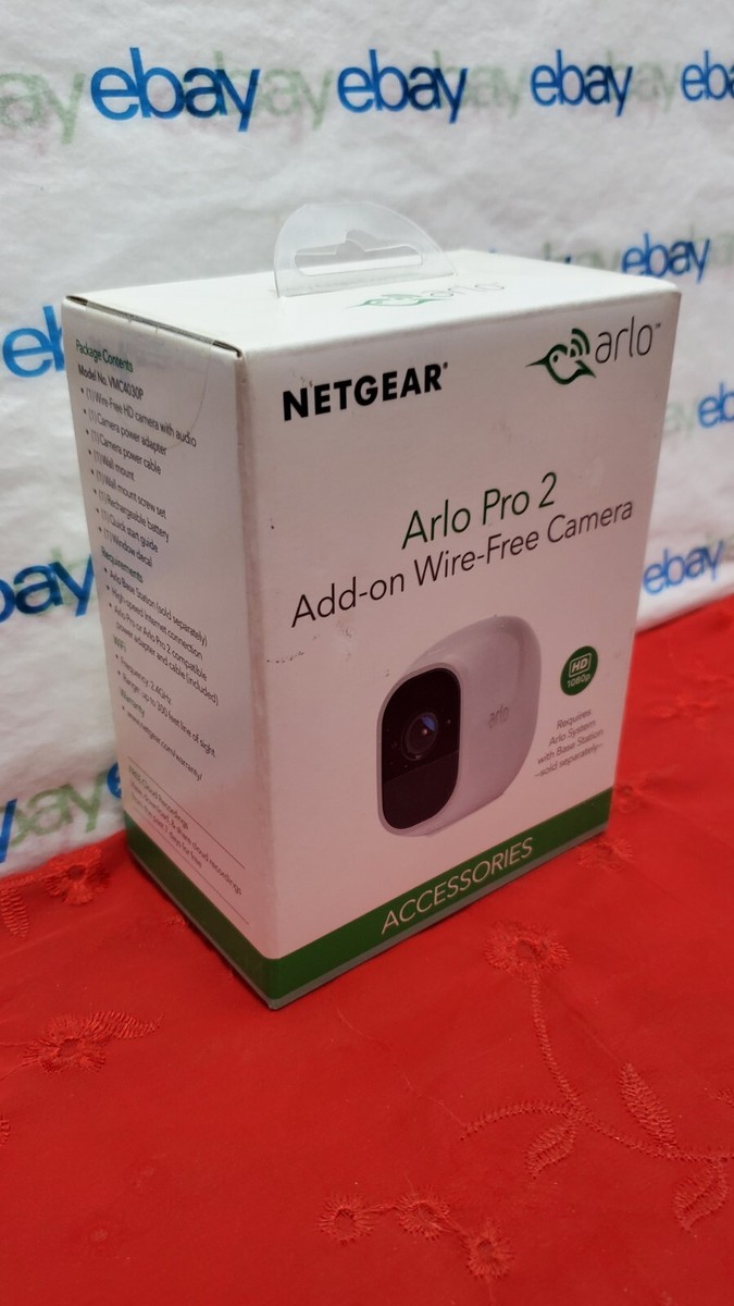 ✅️⭐️Arlo Pro Add-on Wire-Free Camera VMC4030P Night Vision
