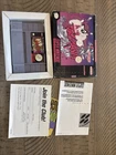 Taz-Mania (Super Nintendo Entertainment System, 1993) In Box. Tested.