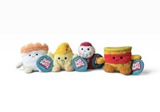 BumBumz by Russ Plush Lot of 4 Seth Tory Zach Jason Funday Retro Takeout NWT
