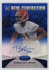 2013 Certified New Generation Mirror Blue Signatures Barkevious Mingo Auto 6o3