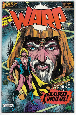 WARP #1 First Comics Bunker Gillis Smith 1983 FN/VFN
