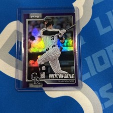 2026 Topps Series 1 BRENTON DOYLE Base PURPLE FOIL /250 Rockies #164