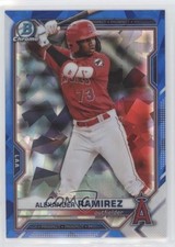 2021 Bowman Chrome Draft Sapphire Edition Alexander Ramirez #BDC-110 0h28