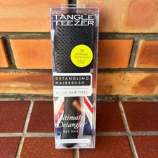 Tangle Teezer The Ultimate Hairbrush Rich Black Detangling Brush Japan Version
