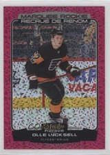 2022 O-Pee-Chee Platinum Marquee Rookies Violet Pixels 26/299 Olle Lycksell z6b