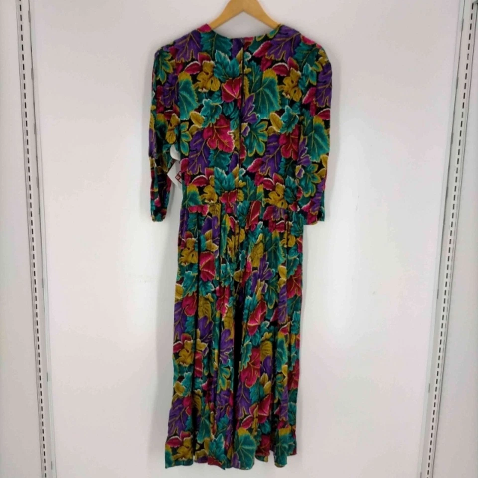 JOHN ROBERTS (John Roberts) Women's All Pattern Gather Dress Used BAZZ-0 - Image 2 of 4
