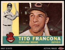 1960 Topps #30 Tito Francona Indians 7.5 - NM+