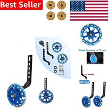 Kids Bike Training Wheels Flashing Mute Universal Stabilizers 12-20