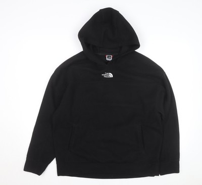 The North Face Damen Pullover Hoodie Fleece schwarz Größe L