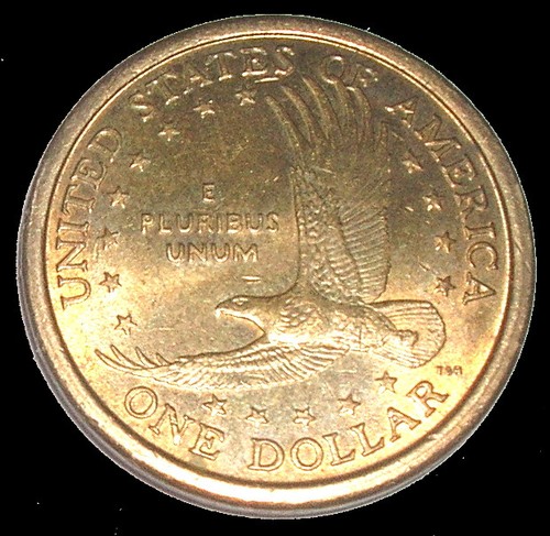 2001 D Sacagawea Dollar - vz - Bild 2 von 2