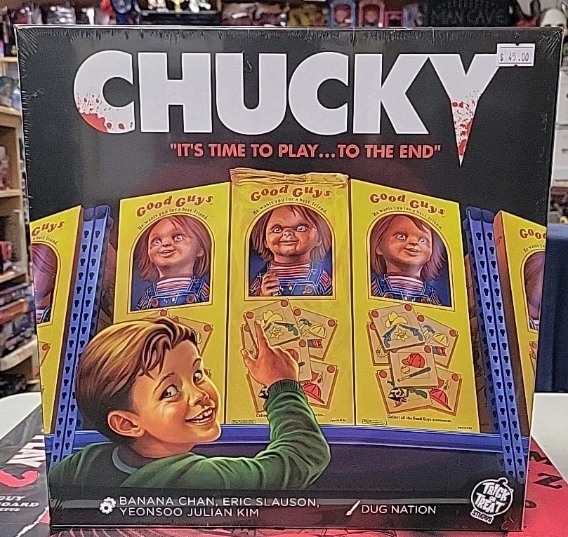 Endless Games Chucky: Gioco Da Tavolo Cooperativo Horror – Include Bambola Chucky Parlante, Da 1 A 5 Giocatori, Età 13+