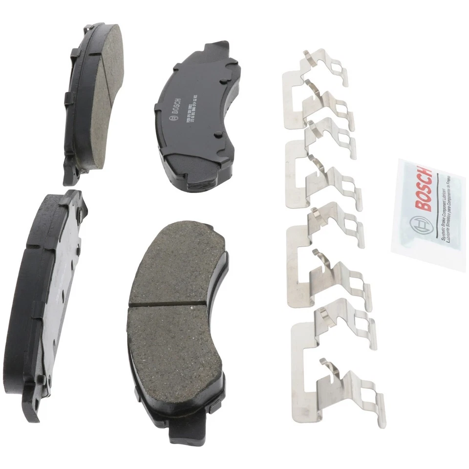 Juego de pastillas de freno delanteras BC1092 Bosch de 2 ruedas para Chevy Yukon Suburban Chevrolet Foto 3 de 4