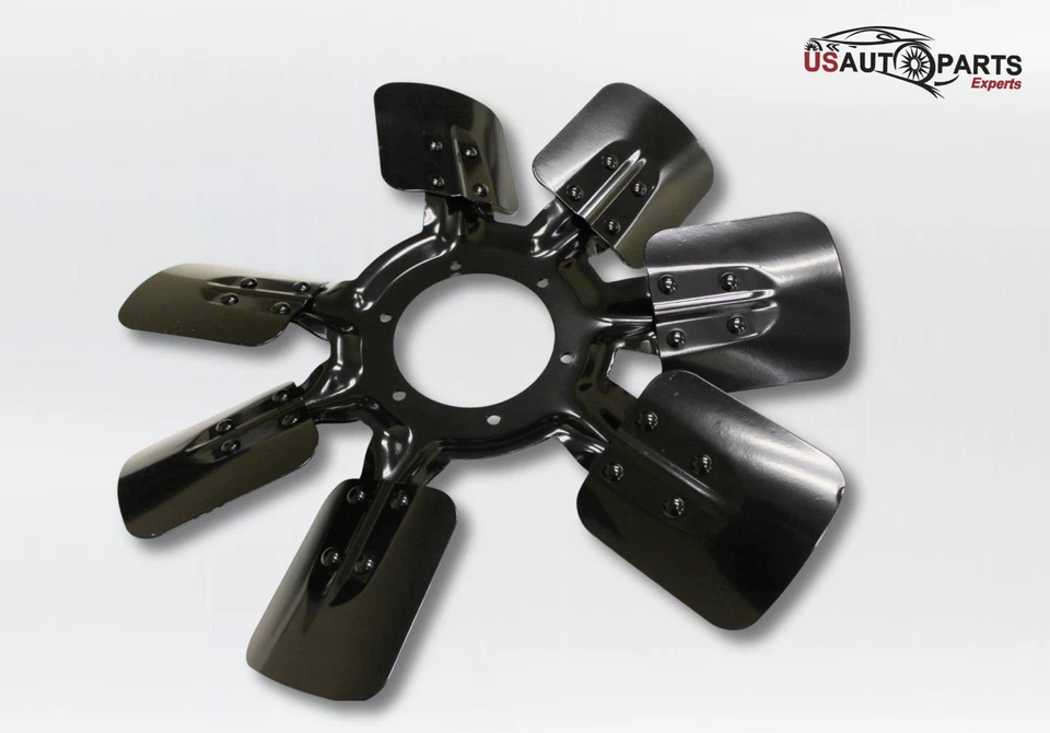 Engine Cooling Fan Blade fits 95-02 Ford E-350 Econoline Club Wagon 7.3L-V8 - Image 2 of 4