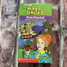 The Magic School Bus - Gets Planted VHS Tape 2001 Kids Educational Cartoon Show