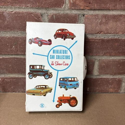 Vintage 1966 Diecast Car Showcase Case 1/64 Not Matchbox